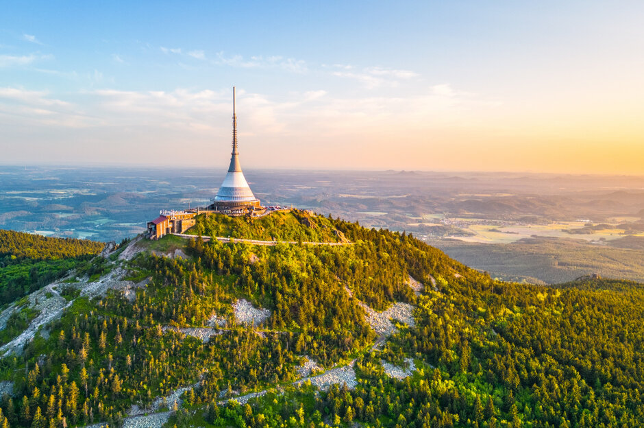 Guidance systems in the Jizerské mountains