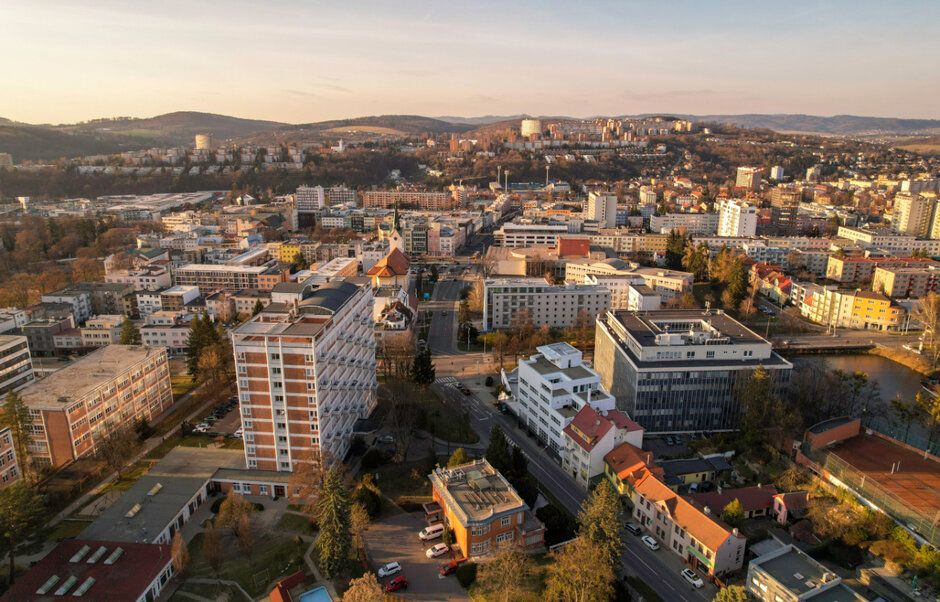 Smooth passage through the city of Zlín